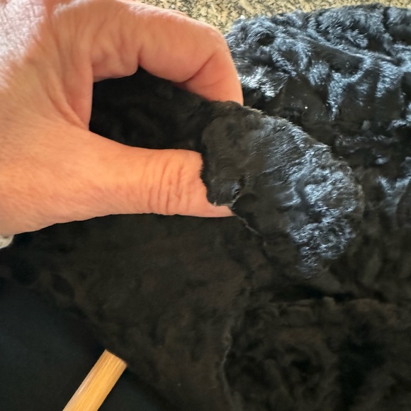 Vintage astrakhan swing coat - Picture 8 of 10